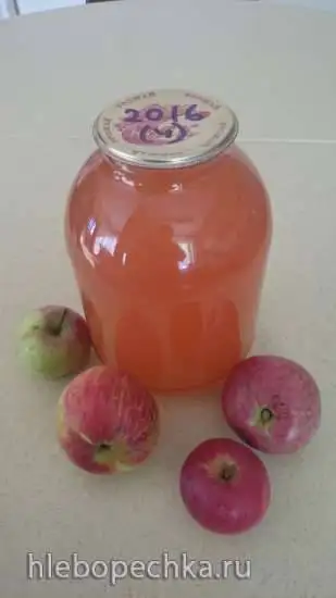 Яблочный сок в соковарке