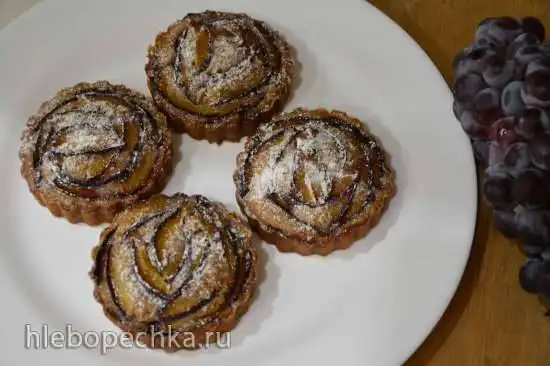 Круглые слитки со сливовым цветком