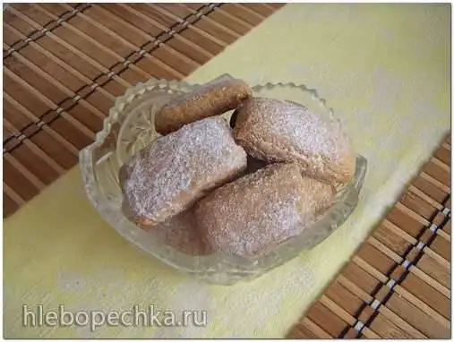 Печеньки-прянички с медом и овсяными хлопьями