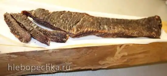 Билтонг (мастер–класс)