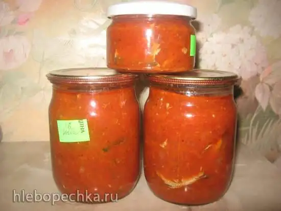 Килька в томате консервированная