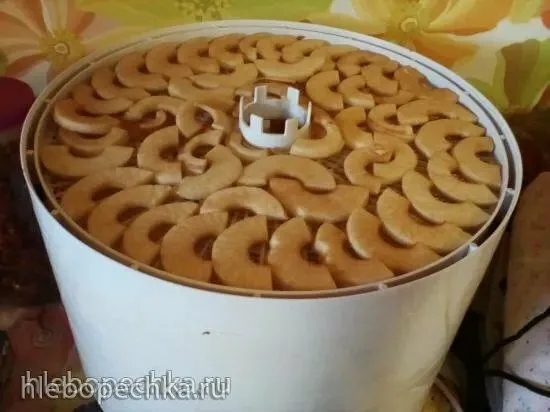 Яблоки сушеные в Изидри