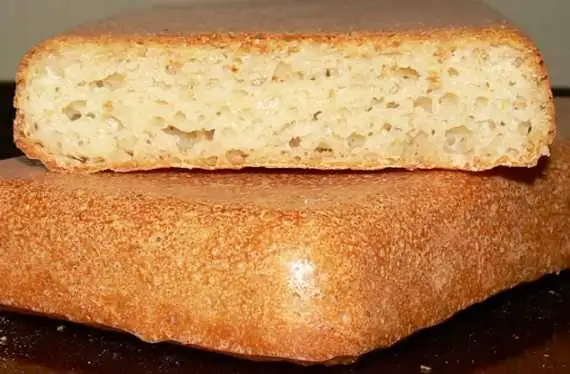 Хлеб на сыром картофеле с травами (духовка)