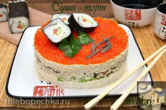 Суши-торт