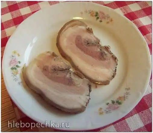 Рулет из грудинки
