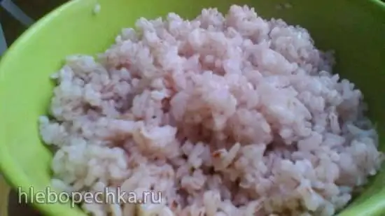 Красный рис *Самарканд* в мультиварке Philips 3060