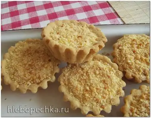 Корзиночки из песочного теста