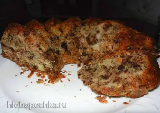 Грушевый пирог с шоколадом от Andy Chef