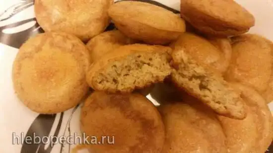 Сладкие плюшки на псиллиуме со стевиозидом (для низкоуглеводных диет)