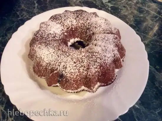 Шоколадный кекс с кусочками шоколада (Кексница GFW-025 Keks Express)