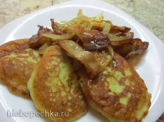 Оладьи из кабачков