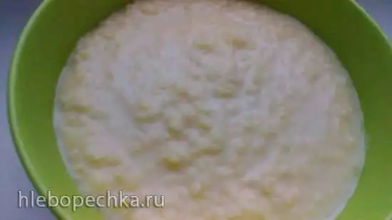 Молочная каша из пшена в мультиварке Филипс 3060