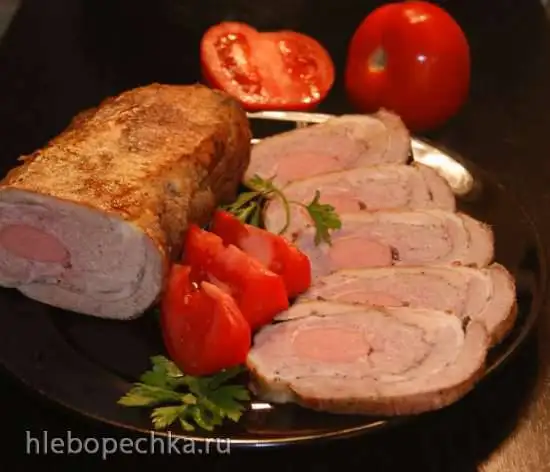 Пикантный прессованный рулет