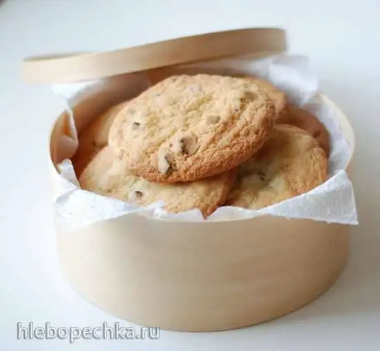 Печенье с сушеными бананами и беконом
