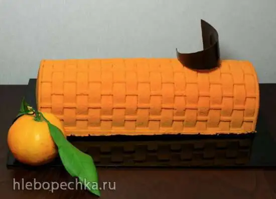 Шоколадное буше «Зимнее настроение»
