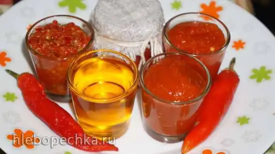 Мои любимые острые соусы из перца чили