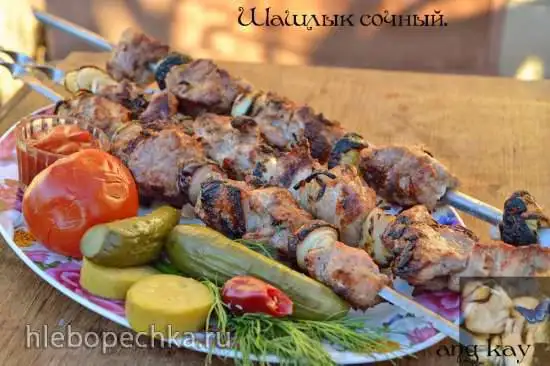 Шашлык сочный (секреты приготовления)