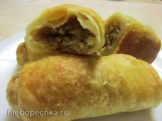 Пирожки с капустой
