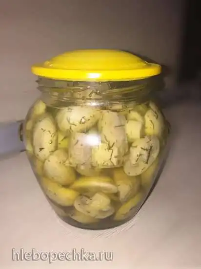 Шампиньоны маринованные