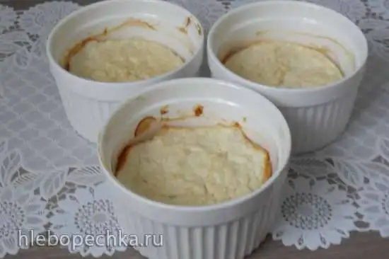 Суфле яблочно-творожное
