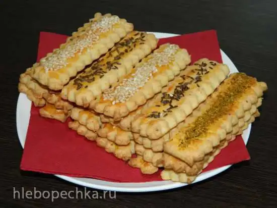 Закусочные творожные палочки