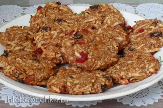 Постные десертные лепёшки (почти печеньки)