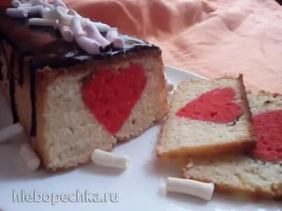 Йогуртовый кекс «Сердце»