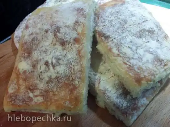 Лепёшка «Чиабатта итальянская»
