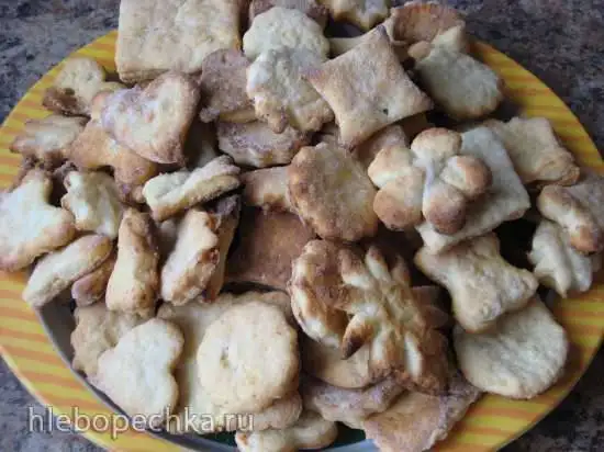 Печенье из творожного теста