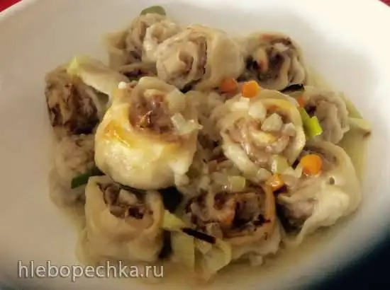 Штрули мясные в Multicuisine DeLonghi