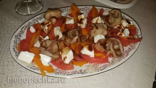 Салат капрезе (из тыквы)