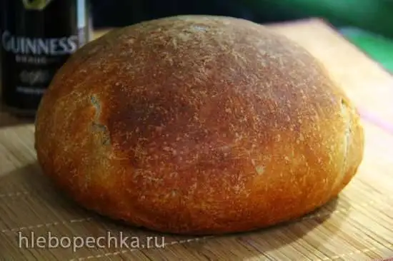 Ирландский хлеб на «Гиннессе» и пахте без замеса