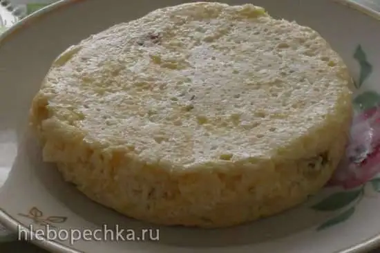 Лёгкий творожно-яблочный десерт
