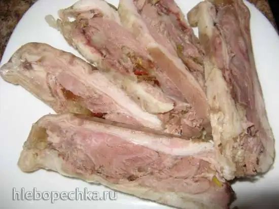 Рулька свиная прессованная
