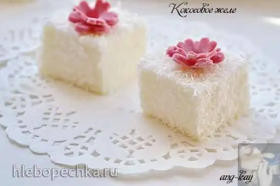 Кокосовое желе