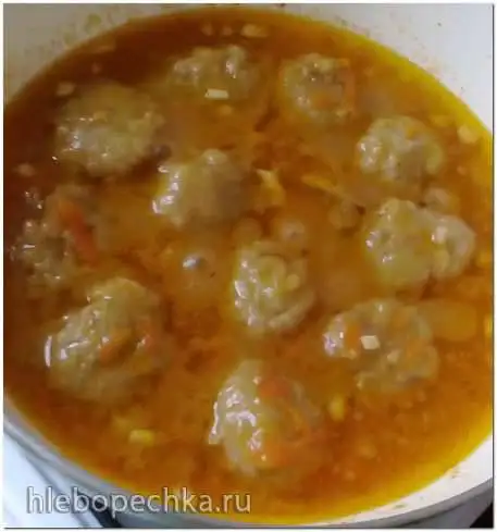 Фрикадельки в соусе