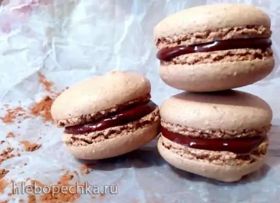 Макаронс из подсолнечниковой муки