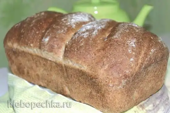 Хлеб зерновой пшеничный на пророщенной ржи