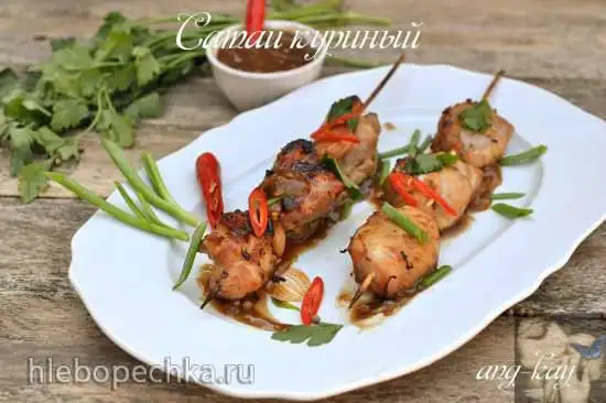 Сатай куриный (печь Rommelsbacher BG 1650)