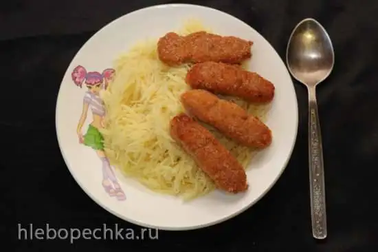 Рыбные палочки из семги