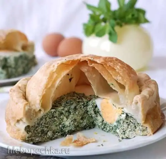 Торта паскуалина (Torta pasqualina) - пасхальный пирог