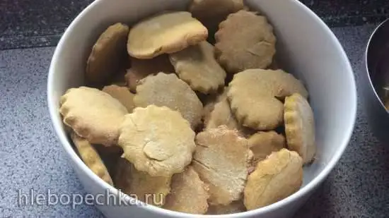 Фруктовое печенье без яиц, без глютена