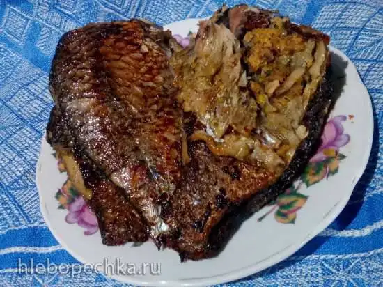 Караси по-хмельницки по мотивам рецепта Ганны Грабовской (прибор для выпечки Tortilla Chef 118000 Princess)