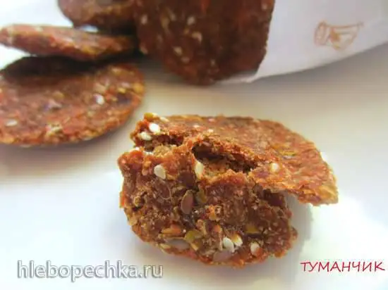 Овсяные сладости из клетчатки (утилизация жмыха от соковыжималок)
