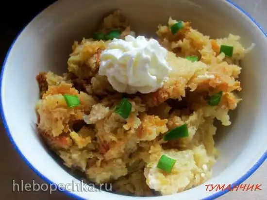 Картофельная бабка (в горшочке либо в пиццепечке)
