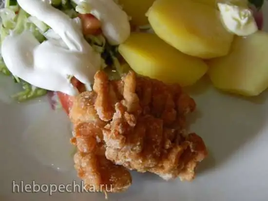 Мини-шашлычки из куриной грудки