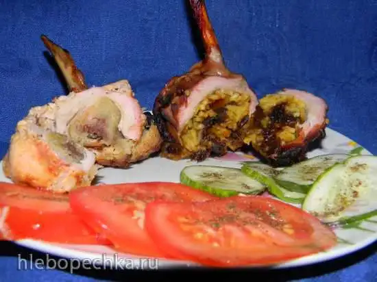 Необычные фаршированные куриные ножки (по мотивам крылышек Бон-Бон)