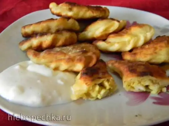 Пельмени из картофельного теста «Кутюмы» ( по мотивам шеф-повара Владимира Мухина)