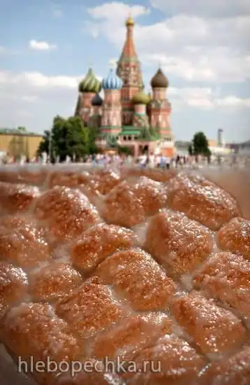 Пряничная коврижка «Обледеневшая московская мостовая»