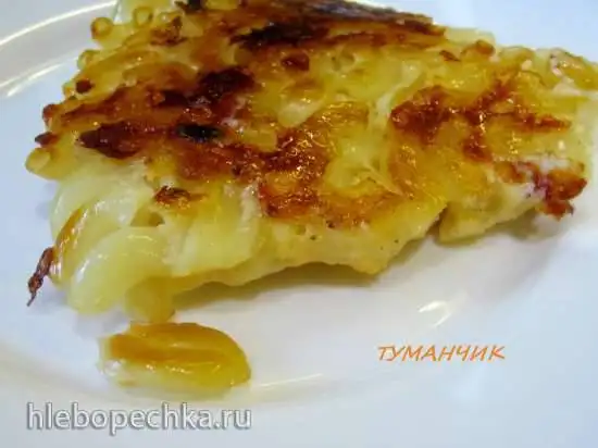 Макароны с сыром по-американски - Мак-н-Чиз (духовка или пиццепечка)